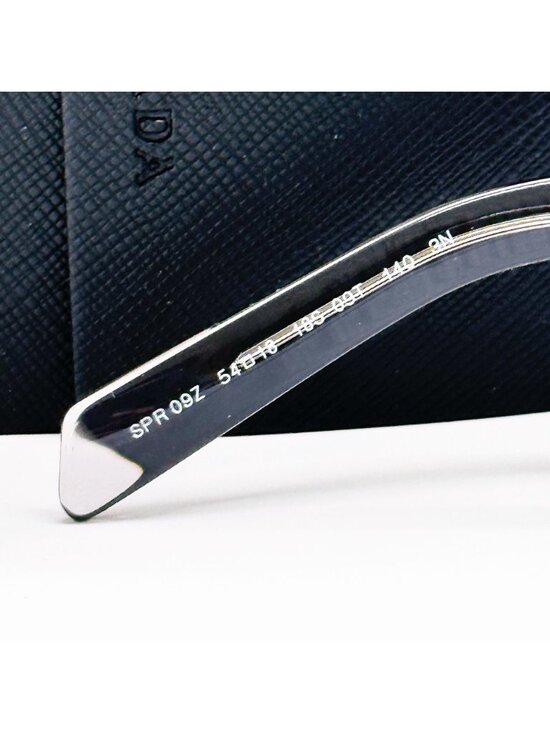 NEW PRADA SUNGLASSES PR09ZS 18S09T TRANSPARENT GRAY UNISEX PR 09ZS 18S09T, SPR 0 main image 8